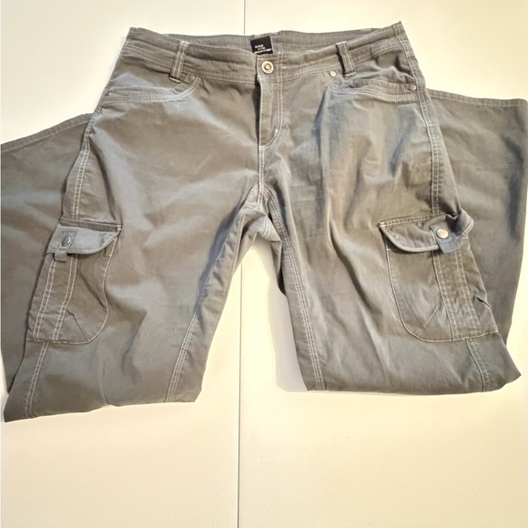 Kuhl Women's Gray Cargo Pants/Hiking/OutdoorSize 12 - Picture 11 of 11